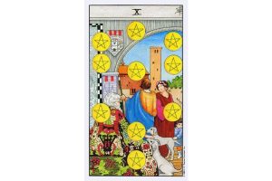 Ten of Pentacles (Reversed)