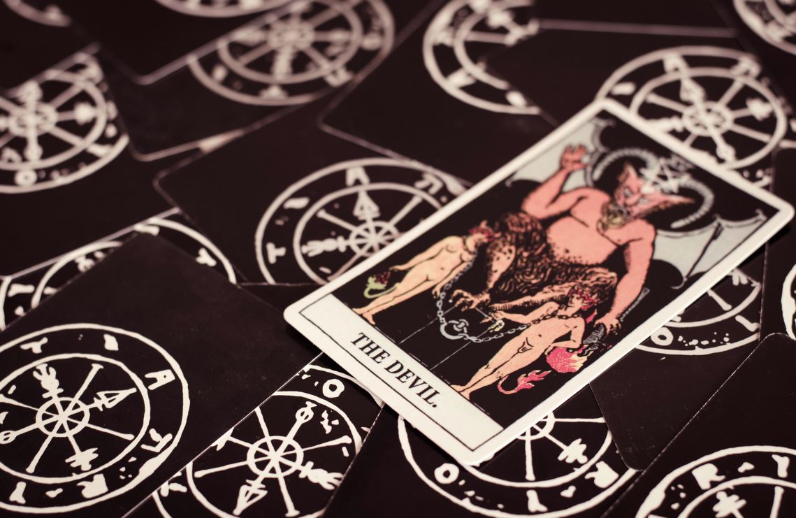 Card of Devil of the Tarot Card Card of Devil of the Tarot Card