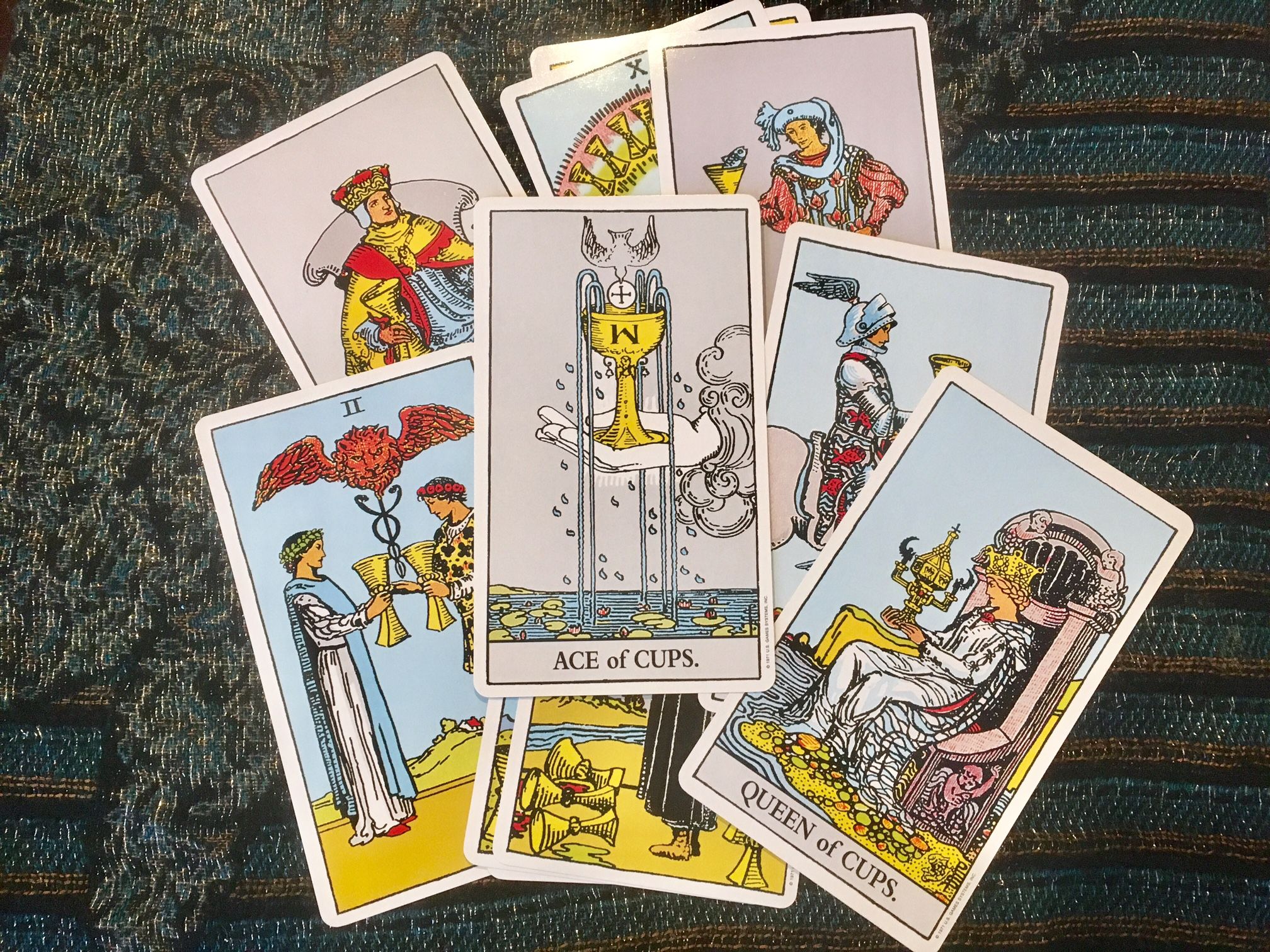 Cups Tarot Cards Meanings - Psychic Cards