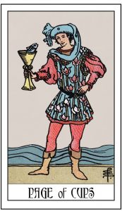 Page of Cups