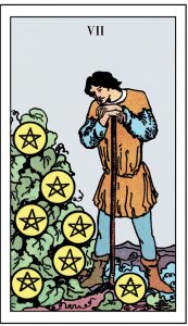 Seven of Pentacles