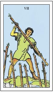 Seven of Wands