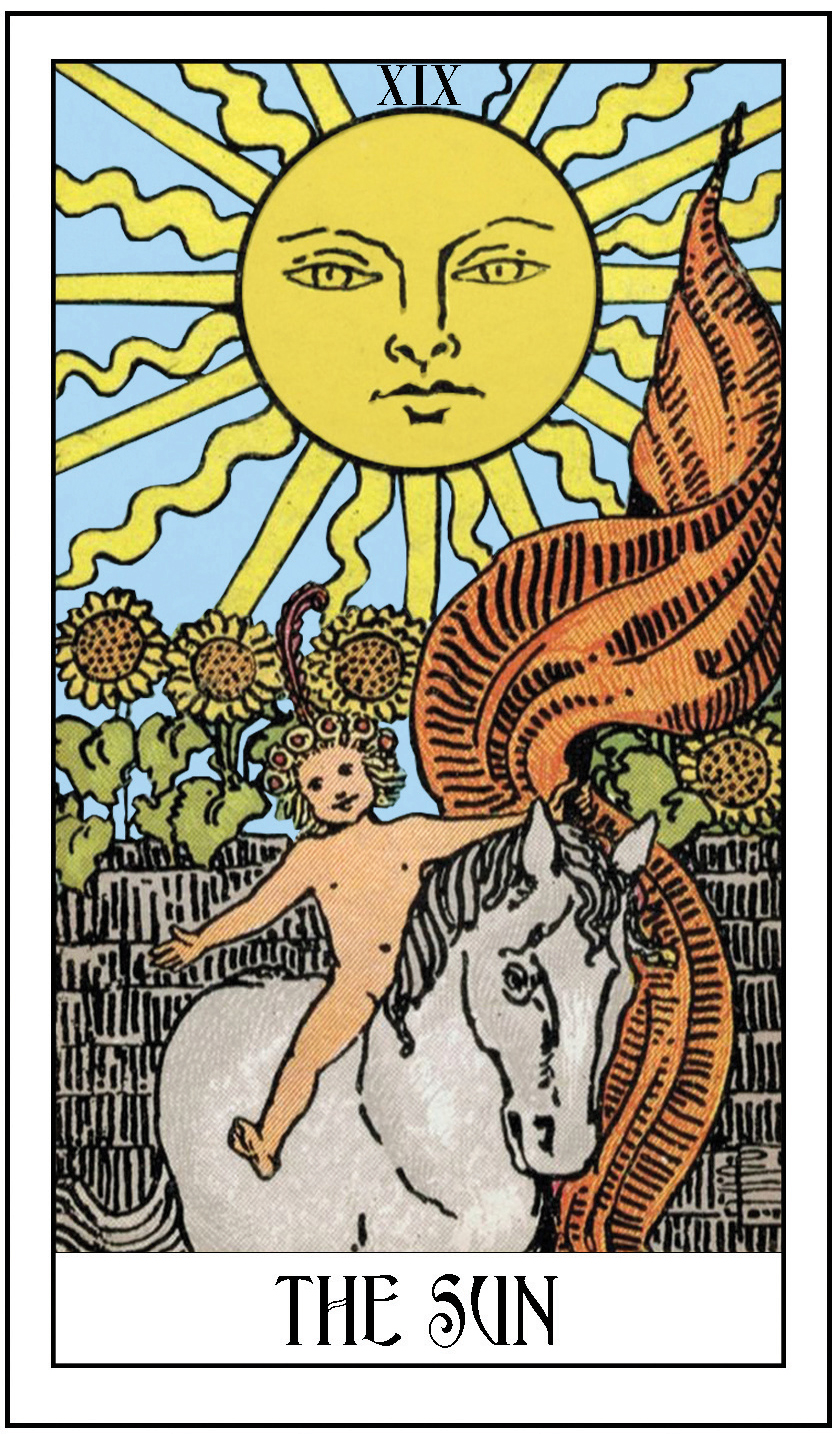 Sun - Psychic Cards